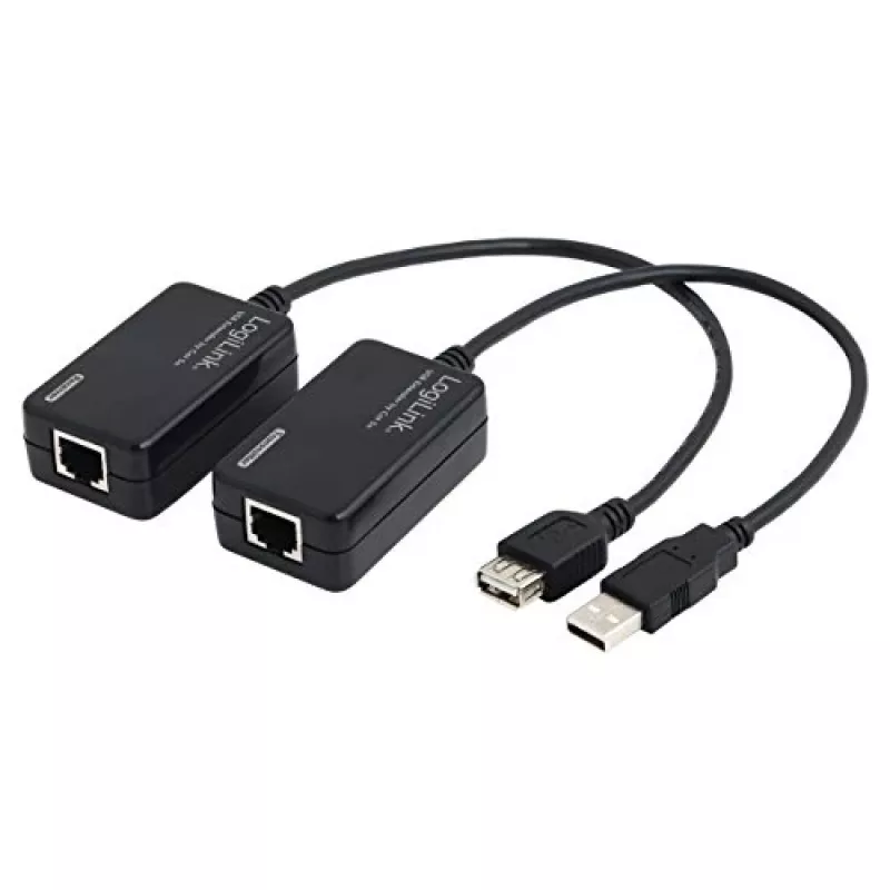 Extensor de línea USB LogiLink® UA0021D vía CAT5/6 hasta 60 m