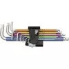 Wera 05022669001 llave hexagonal en L métrica 9 uds.