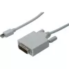 Cable DisplayPort 1.1a Mini DP-DVI tipo A macho-macho 2,0 m
