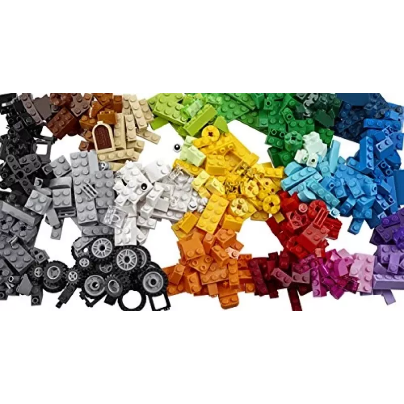 LEGO 10696 Classic Medium Creative Brick Box – fácil almacenamiento, ladrillos de colores, set de construcción para niños y niñas a partir de 4 años