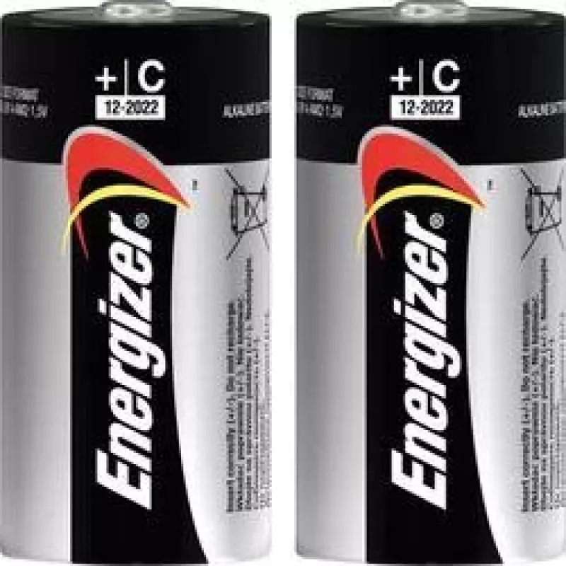 Energizer C pilas Alkaline Power, pack de 2