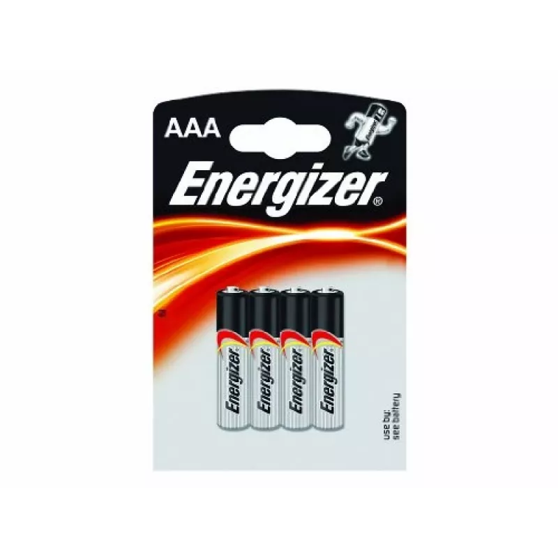 ENERGIZER PILA ALKALINE POWER AAA LR03 4 UDS.