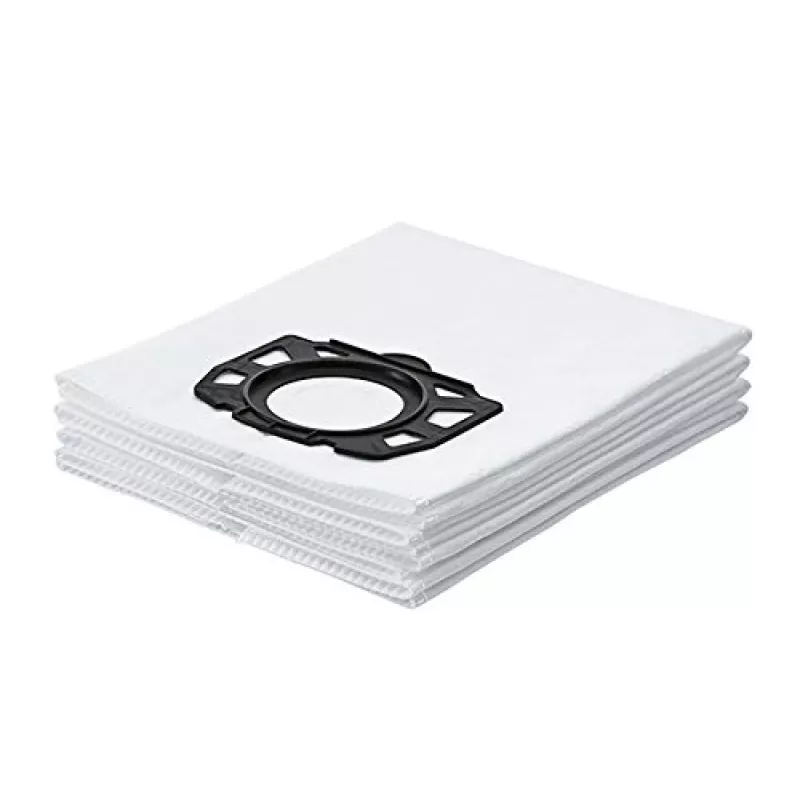 Karcher Bolsas filtrantes para aspiradores de agua y polvo MV4 20L, pack de 4