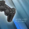 Mando de juegos Esperanza EG106, joystick para PC, PlayStation 2, PlayStation 3, analógico/digital, USB 2.0, negro