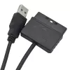 Mando de juegos Esperanza EG106, joystick para PC, PlayStation 2, PlayStation 3, analógico/digital, USB 2.0, negro