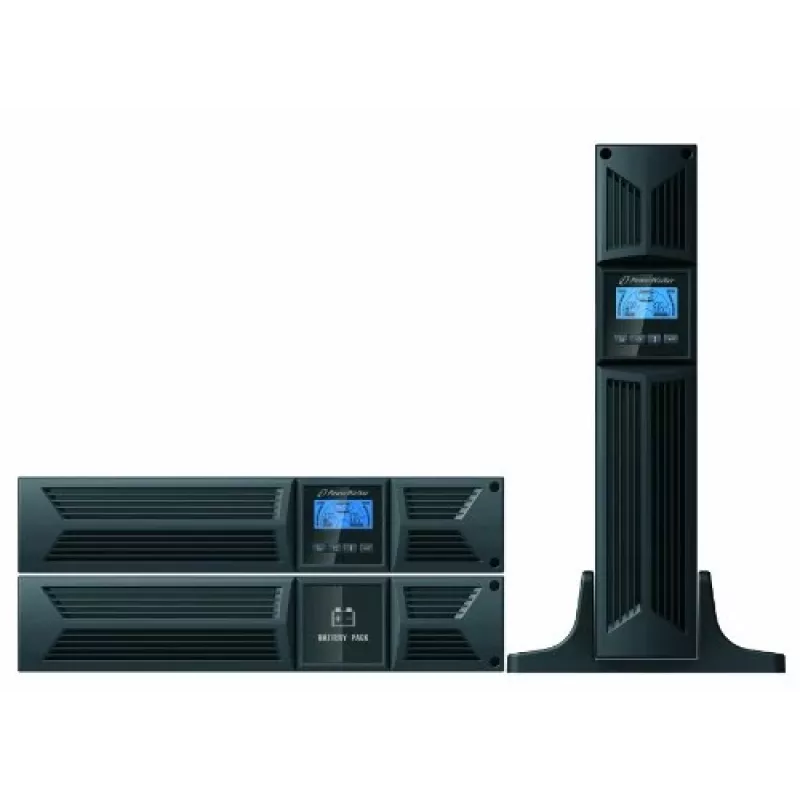 PowerWalker VI 1500RT LCD SAI 1,5 kVA 1350 W 8 tomas
