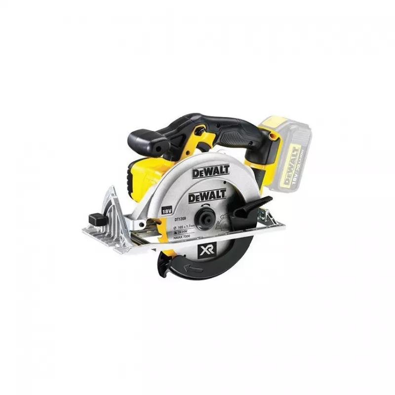 Sierra circular DeWalt DCS391N — 18V, 3700 rpm, diámetro de hoja 165 mm, profundidad de corte 90° 55 mm, peso 3,2 kg