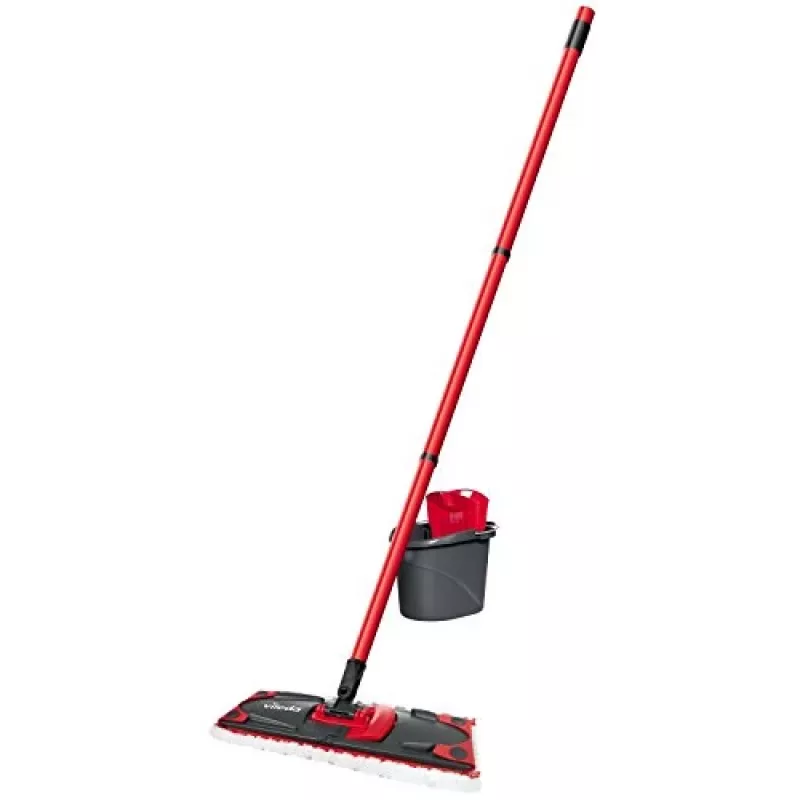 Vileda Ultramax set completo fregona y cubo, Gris