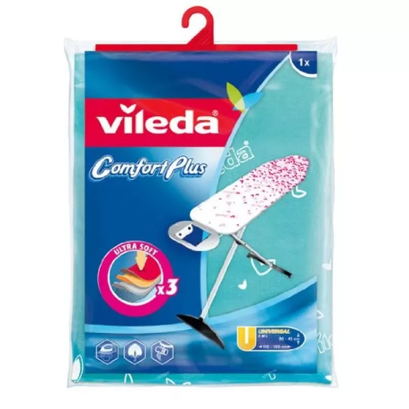 Vileda Comfort Plus funda de tabla de planchar, surtido