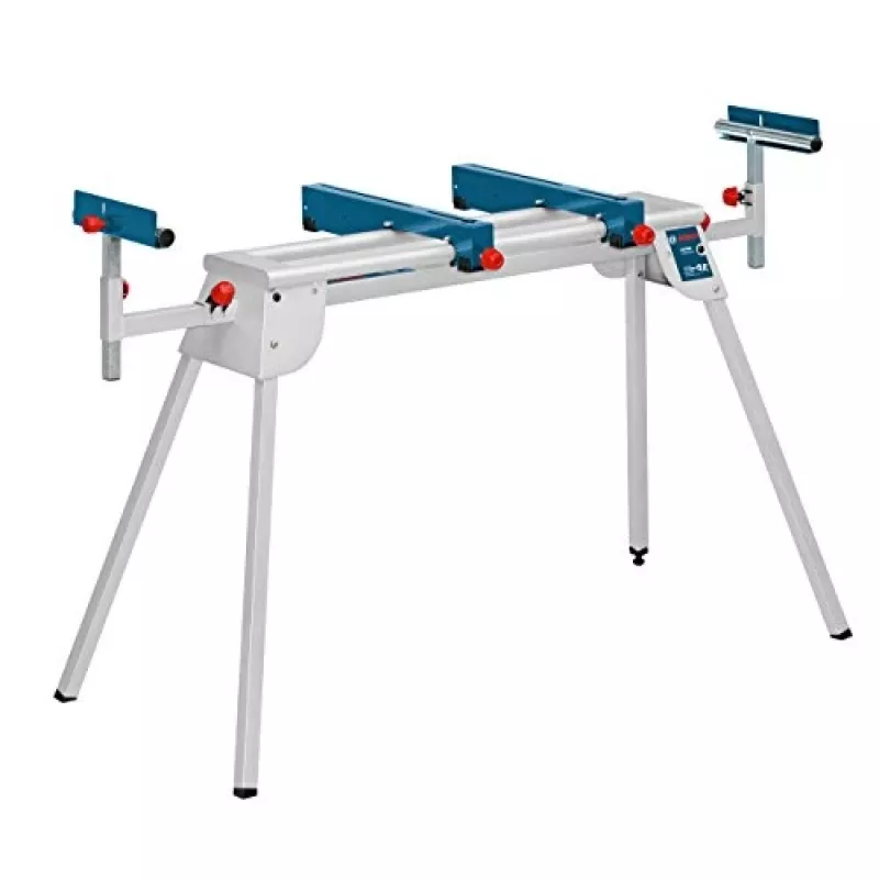 Bosch GTA 2600 Soporte para sierra de inglete turquesa, blanco 4 patas