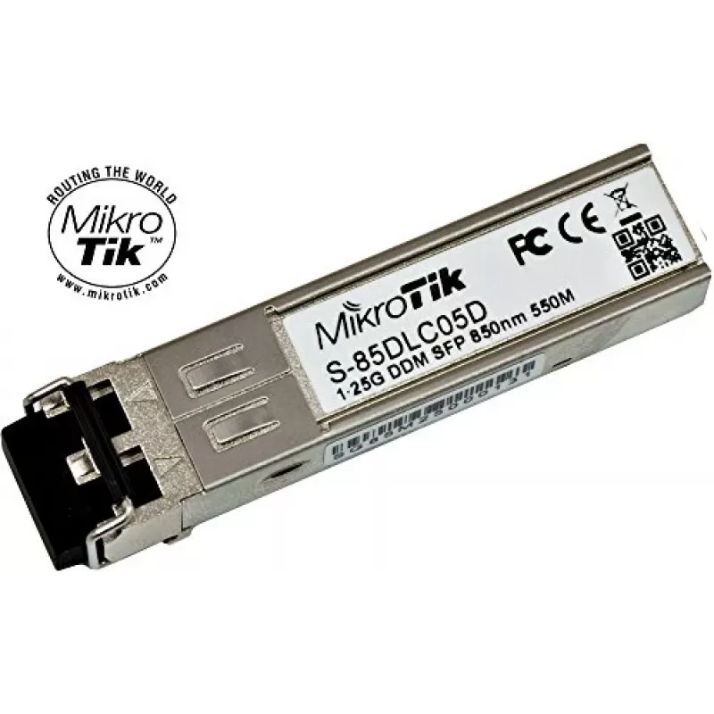 Mikrotik S-85DLC05D módulo transceptor de red 1250 Mbit/s SFP 850 nm (S-85DLC05D)