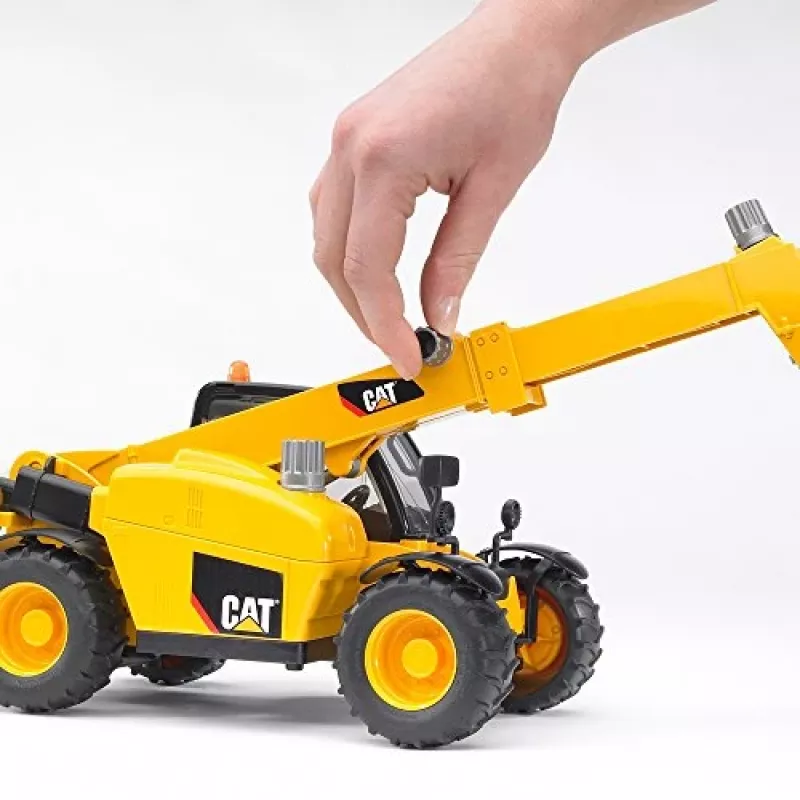 Bruder 02141 Caterpillar manipulador telescópico plástico granja vehículo de construcción juguete