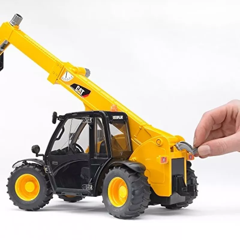 Bruder 02141 Caterpillar manipulador telescópico plástico granja vehículo de construcción juguete