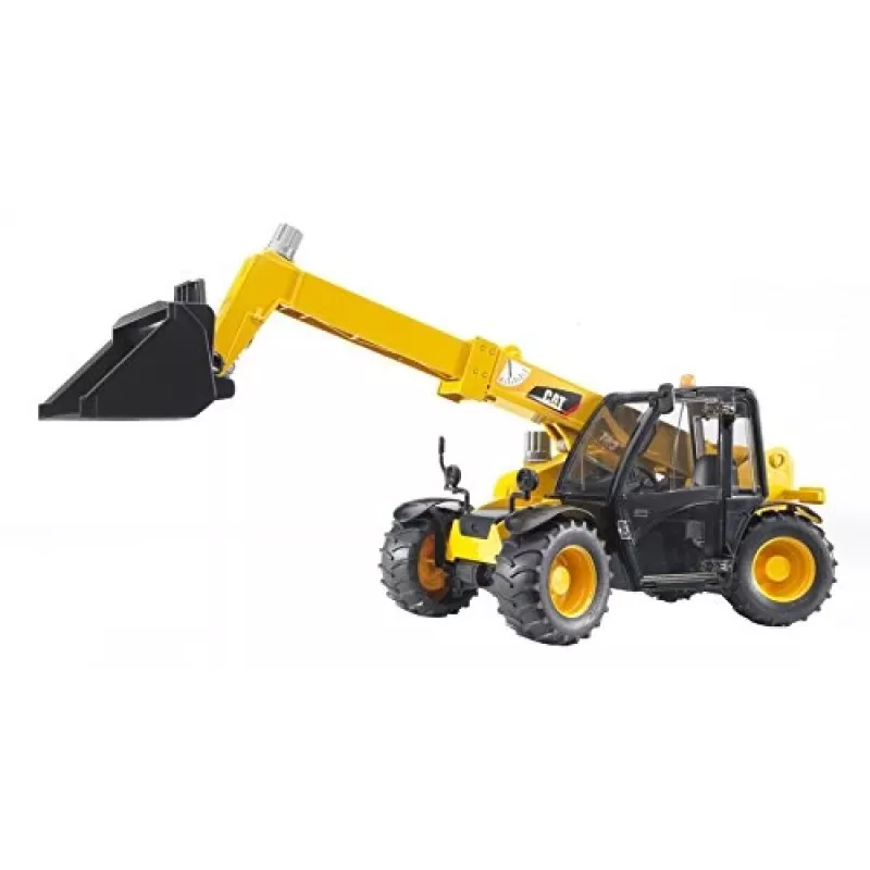 Bruder 02141 Caterpillar manipulador telescópico plástico granja vehículo de construcción juguete