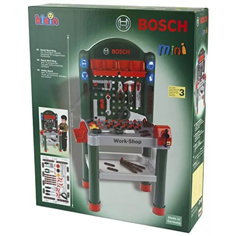 Banco de trabajo Bosch de juguete Klein Toys (8320)