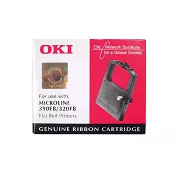 Oki Microline 3410 Cinta de tela negra 09002308 OK3410