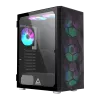 MONTECH X3 X3MESH-BK Caja semitorre negra Mesh Caja para PC
