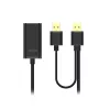 Cable USB UNITEK Y-278 USB 2.0 10 m 2 x USB A USB A negro