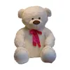 Peluche oso de peluche TULILO Norbert 75 cm, peluche color crema