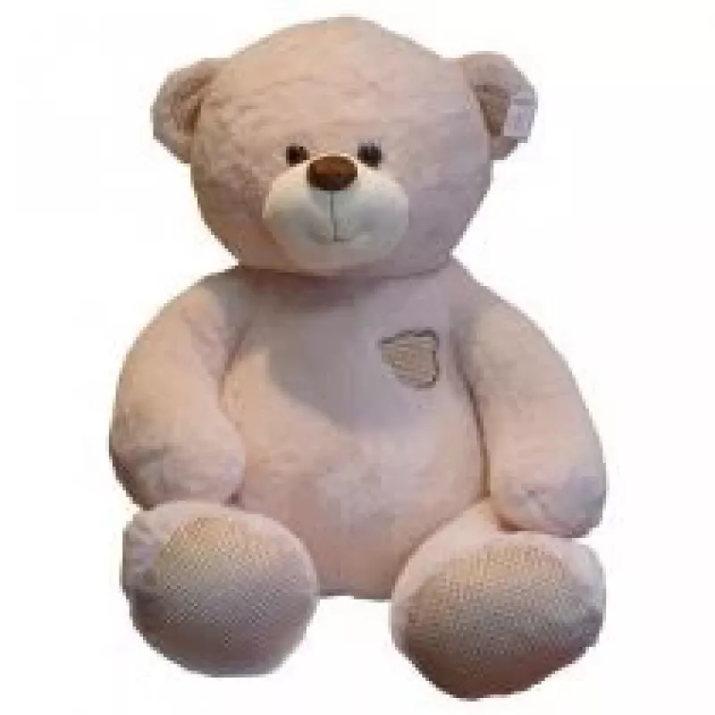 Oso de peluche TULILO Oktawian 75 cm crema – peluche, 75 cm de altura, color crema