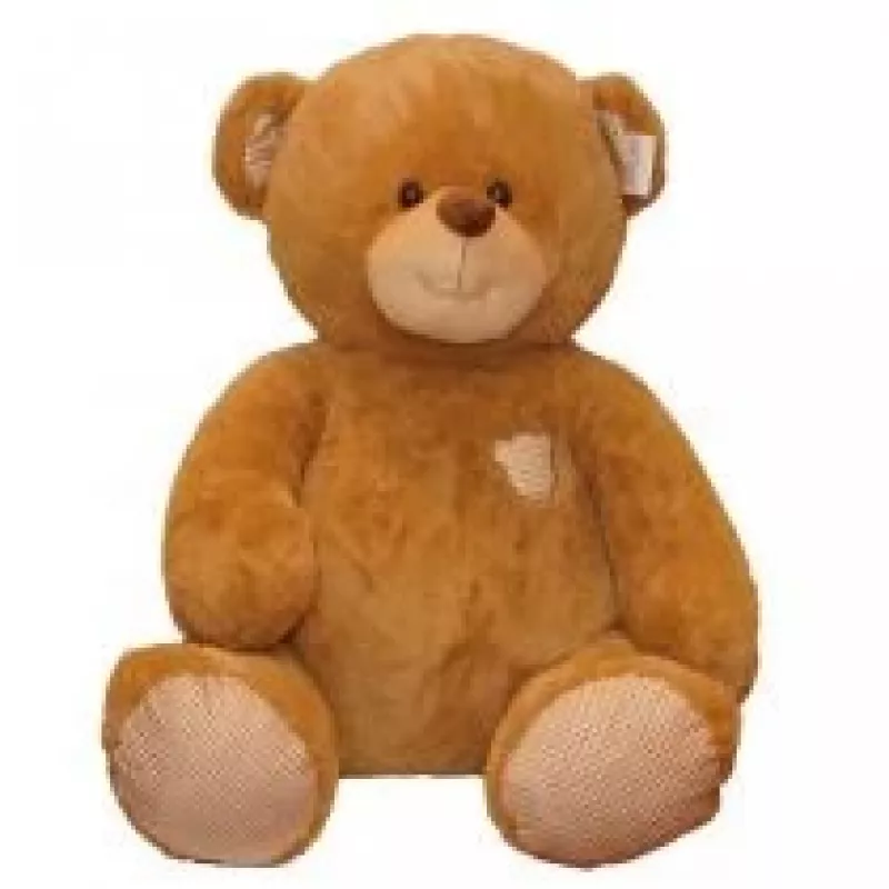Oso de peluche TULILO Oktawian 75 cm marrón, peluche, 75 cm de altura