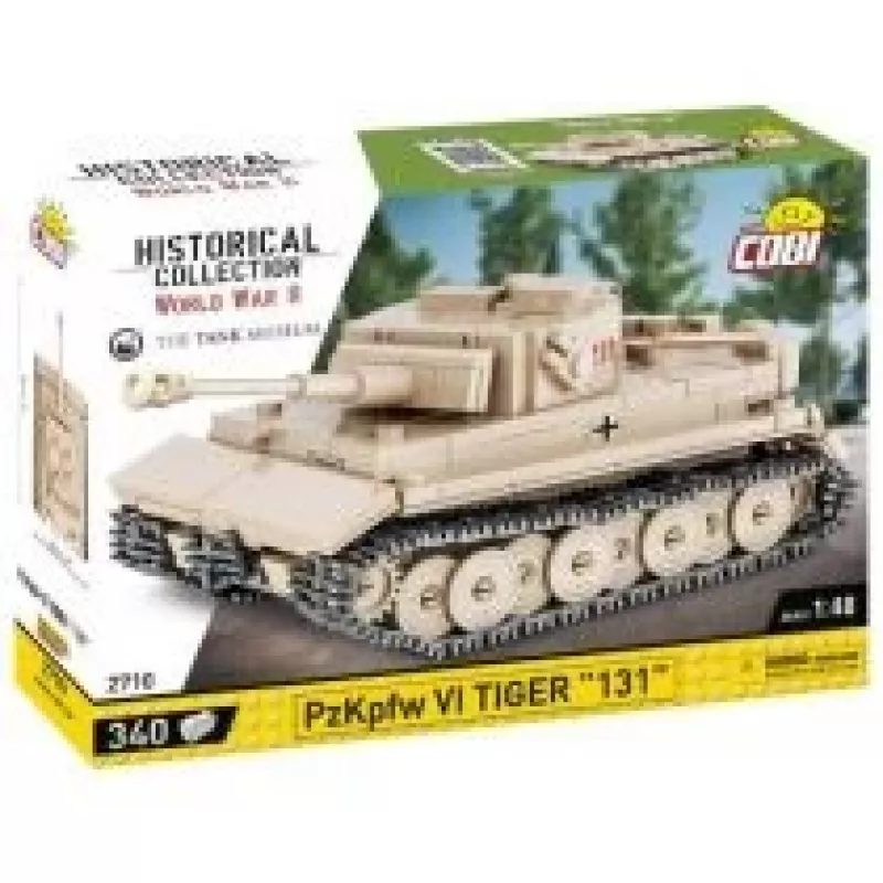 Cobi escala 1:48 PzKpfw VI Tiger 131 maqueta