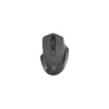 Ratón óptico inalámbrico DEFENDER Datum MB-345 RF, ambidiestro/diestro, 1600 DPI, 3 botones, receptor USB RF, negro