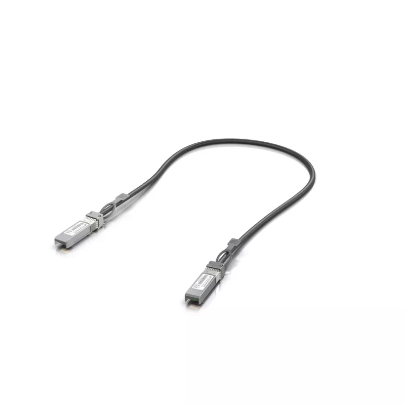 Ubiquiti UACC-DAC-SFP28-0,5M cable InfiniBand/fibra óptica negro