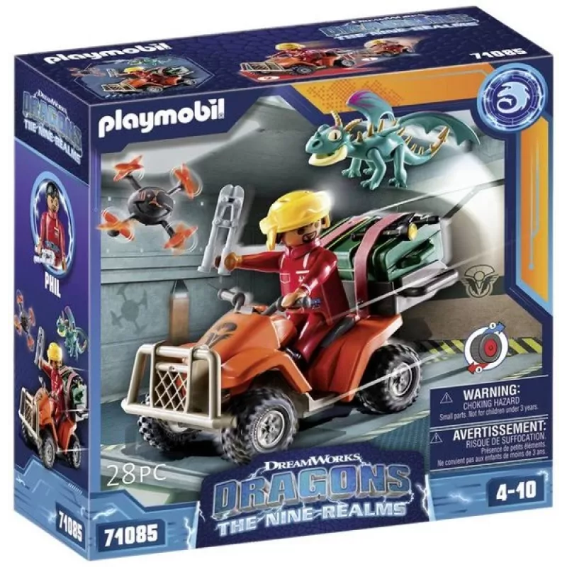 Set Dragons the Nine Realms Icaris Quad Playmobil 71085