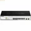 D-Link DGS-1210-10P Managed L2 Gigabit Ethernet (10/100/1000) Power over Ethernet (PoE) 1U Negro