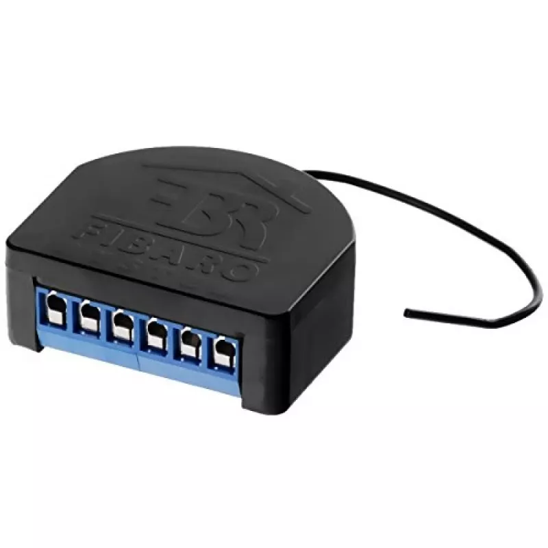 Módulo regulador de intensidad Fibaro Dimmer 2 FGD-212 Z-Wave, negro