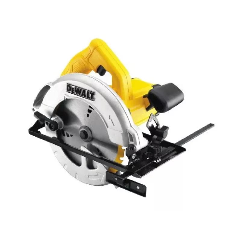 Sierra circular manual DeWALT DWE560, 1350 W, disco de 184 mm, 5500 rpm, amarilla/negra
