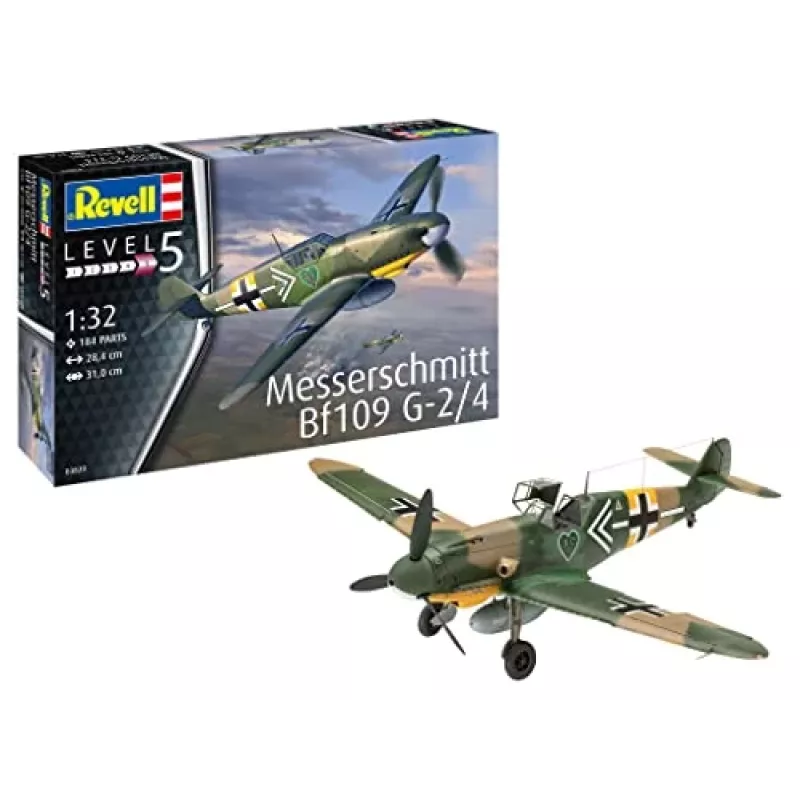 Maqueta de plástico Messerschmitt BF 109G-2/4 1/32
