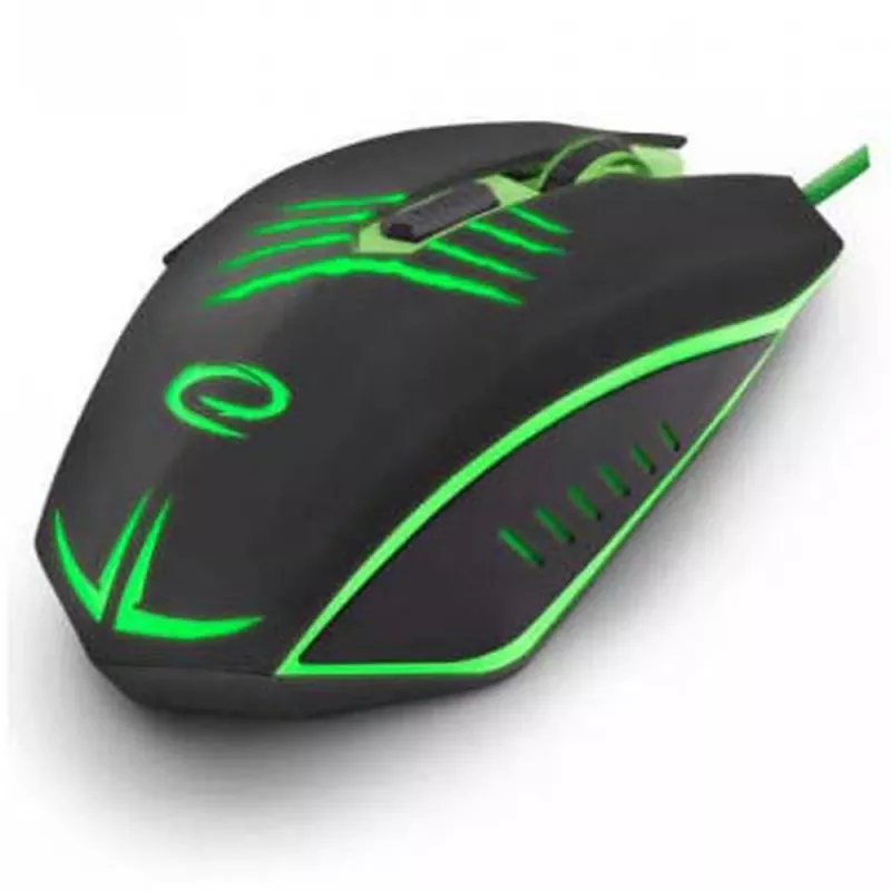 Ratón Esperanza EGM209G para diestros USB Type-A óptico 2400 DPI
