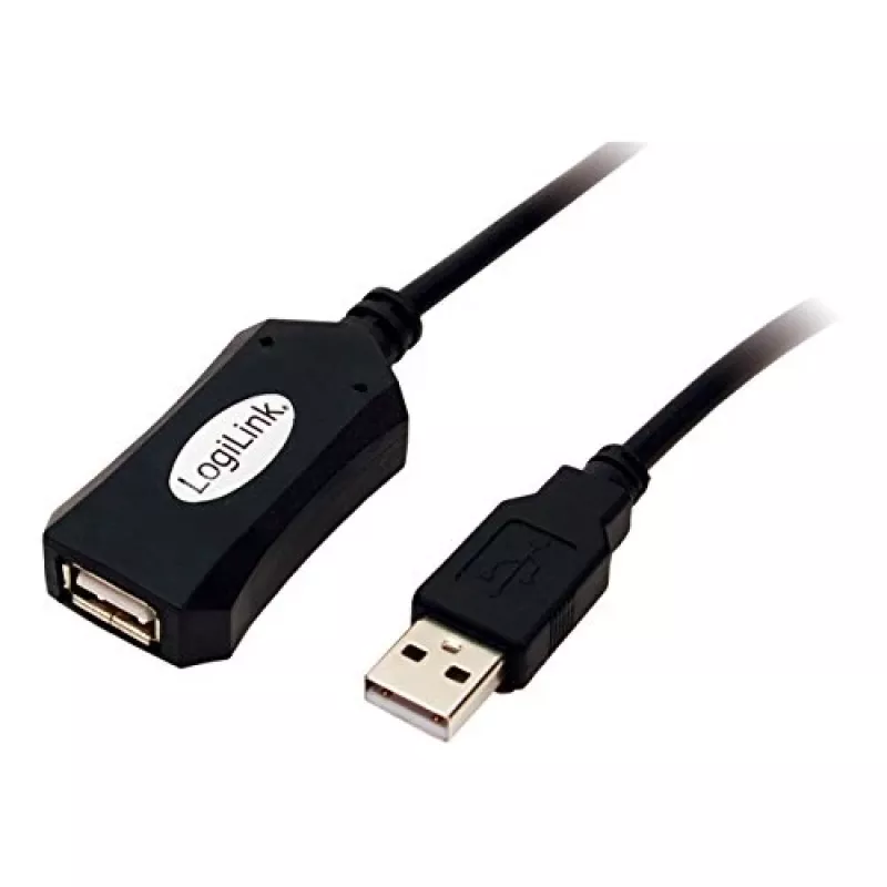 LogiLink Cable repetidor USB 2.0 - 5,0 m Cable USB 5 M USB A