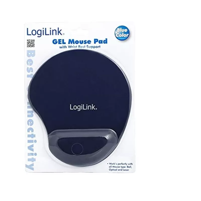 LogiLink ID0027B alfombrilla de ratón azul