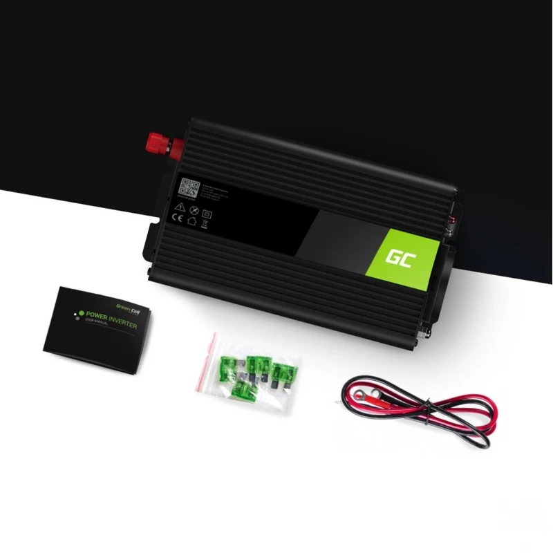 INV18 - Universal - Coche - 24 V - 1000 W - 230 V - DC a AC