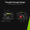 Inversor Green Cell INV12 3000 W 12 V a 230 V, 50 Hz, 1 USB, refrigeración activa, negro