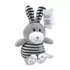 Peluche TULILO Striped Cuddles conejo 26 cm juguete de peluche conejo