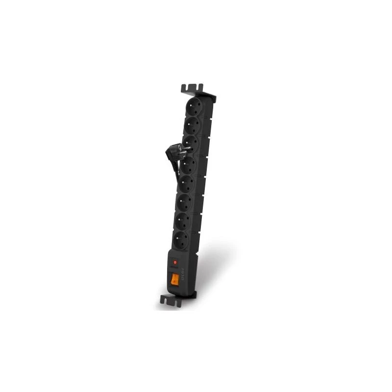 HSK Data ACAR S8 FA protección contra sobretensiones para rack de 19 pulgadas, 8x 230V, 3m, negro