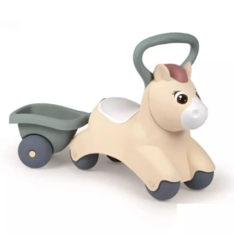 Vehículo de empuje y deslizamiento Little Smoby Baby Pony