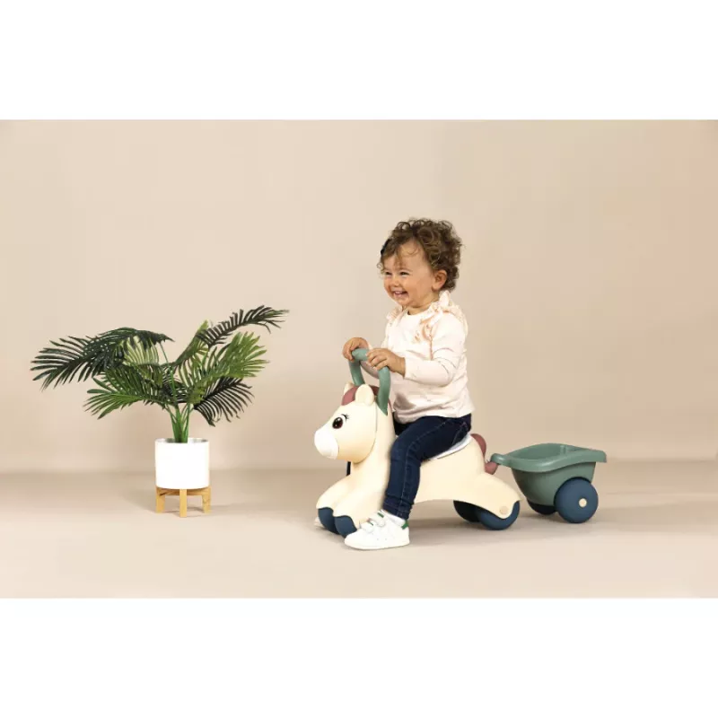 Vehículo de empuje y deslizamiento Little Smoby Baby Pony