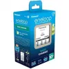 Cargador de baterías PANASONIC Eneloop Basic BQ-CC51 + 4x AA 2000 mAh (K-KJ51MCD40E)