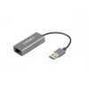 Natec Cricket NNC-1924 adaptador Ethernet de USB 3.0 Tipo A a RJ45, 1000 Mbit/s, cable de 15 cm, negro