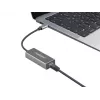 Natec Cricket NNC-1925 adaptador Ethernet de USB-C 3.1 Gen 1 a RJ45, 1000 Mbit/s, cable de 15 cm, aluminio, gris