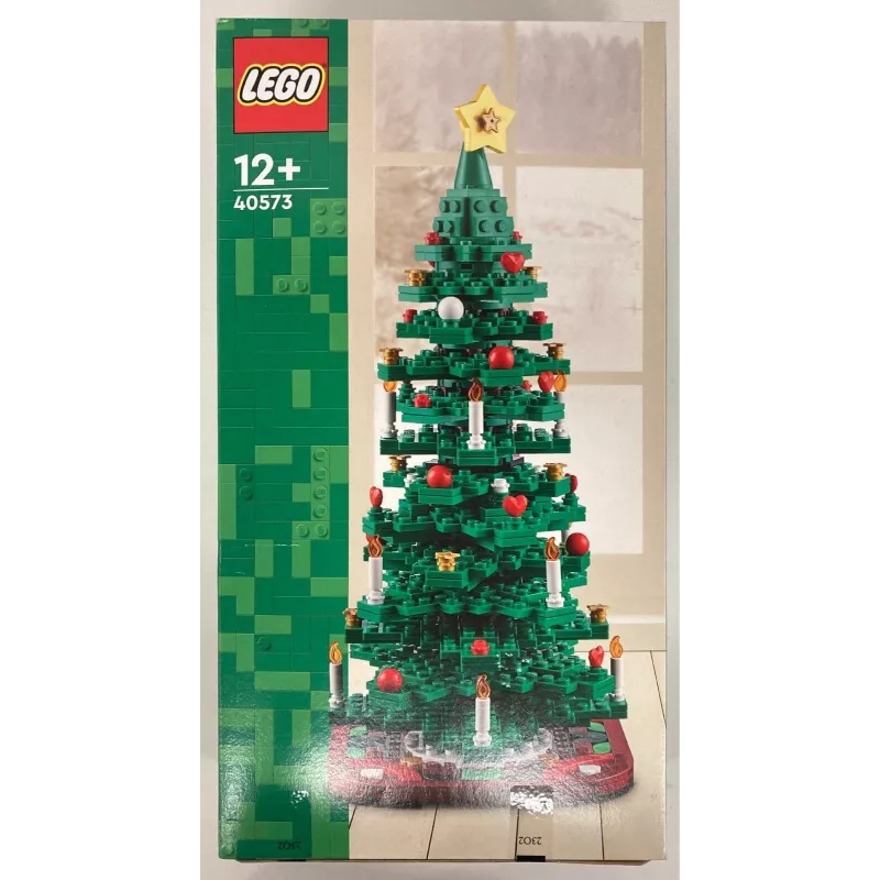 LEGO Árbol de Navidad Set 40573 — modelo de exposición de temporada, mini construcción decorativa
