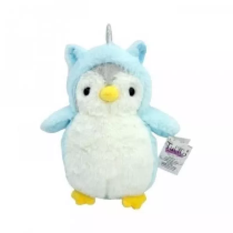 Peluche TULILO Mascota Roman Pingüino azul 20 cm Peluche, modelo 9187