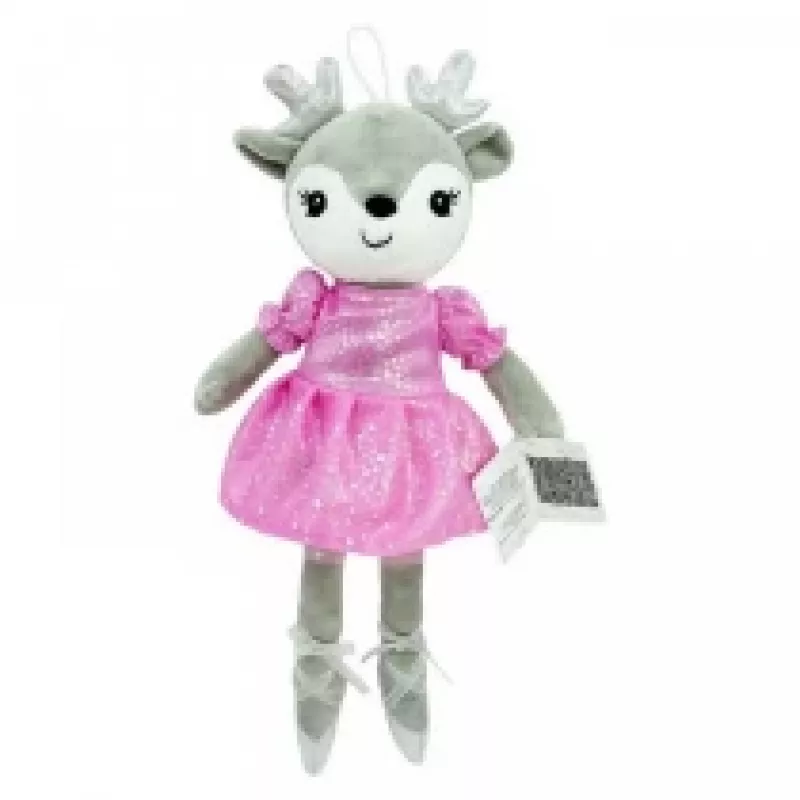 Peluche TULILO Celinka Ciervo 35 cm peluche suave, juguete para niños