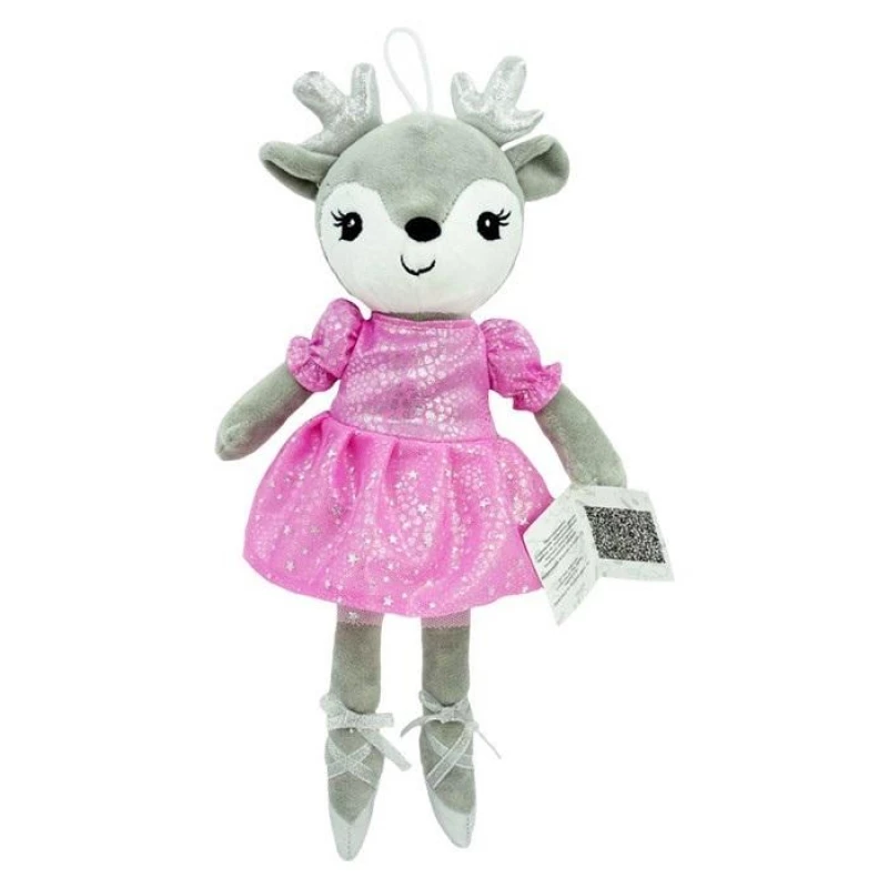 Peluche TULILO Celinka Ciervo 35 cm peluche suave, juguete para niños