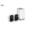 Eufy Security S300 EufyCam 3C set de 2 cámaras cámara de vigilancia exterior inalámbrica, cámara 4K, almacenamiento local ampliable hasta 16 TB, IA de reconocimiento facial